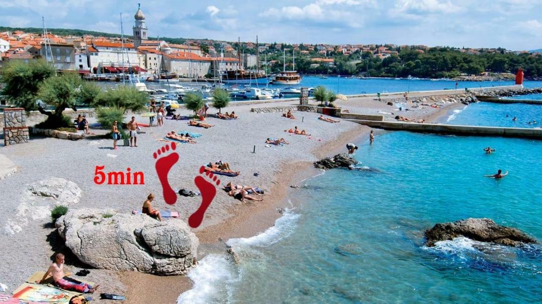 Apartman Ježevac Krk Town Exteriér fotografie
